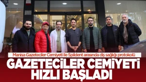 Manisa Gazeteciler Cemiyeti ile Spildent arasında diş sağlığı protokolü