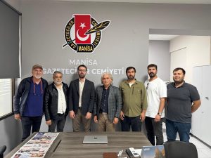Manisa Gazeteciler Cemiyeti konuklarını ağırladı
